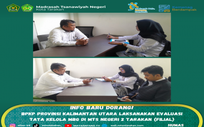 BPKP Provinsi Kalimantan Utara Laksanakan Evaluasi Tata Kelola MBG di MTs Negeri 2 Tarakan (Filial)
