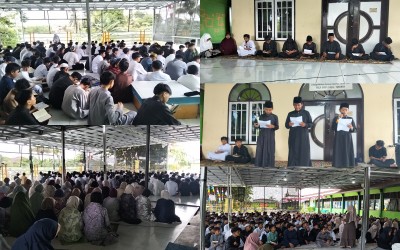 Jum'at Imtaq: Siswa Kelas 9B MTsN Tarakan Sampaikan Tausiah 