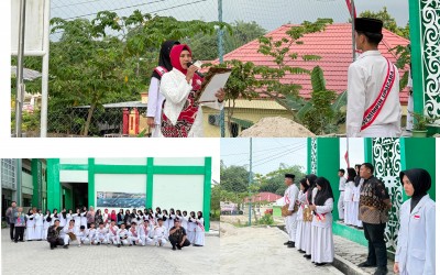 MTsN 2 Filial Tarakan Peringati HUT RI ke-81, Dengan Semangat 