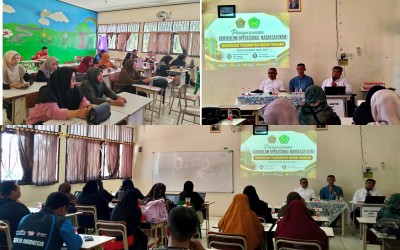 MTsN Tarakan Gelar Rapat Penyusunan KOM dan Pemaparan Korurikuler