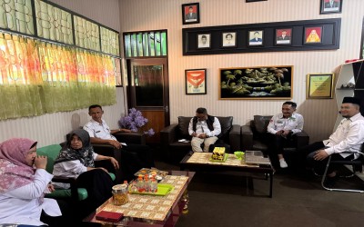 MTsN Tarakan Terima Kunjungan Kerja Tim Pendis Kemenag Kota Tarakan Bahas PMBM 2026