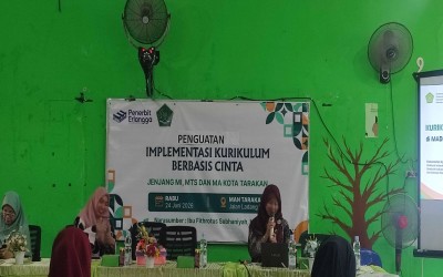 Sinergi Kemenag Tarakan dan Penerbit Erlangga Hadirkan Narasumber Nasional Bahas Kurikulum Berbasis Cinta