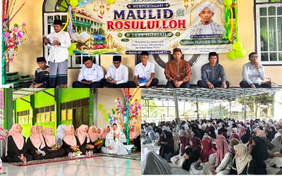 Langkah ke Madrasah, Langkah ke Surga: MTsN Tarakan Maknai Maulid Nabi SAW dengan Ilmu dan Adab
